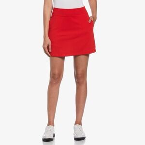 PGA Tour Women's Tummy Control Airflux Punch Color Golf Skort Size XL NWT